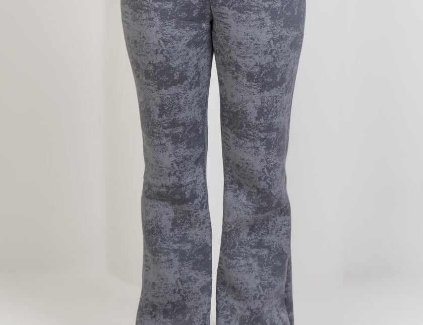 Relaxed Fit Washed Pants – Charcoal Grey - Hushy Wear