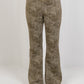 Relaxed Fit Washed Pants – Olive - Hushy Wear
