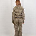 Relaxed Fit Washed Pants – Olive - Hushy Wear