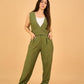 RINI - Full Vest Set - Olive - Hushy Wear
