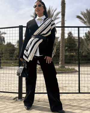 Tailored Leather Velvet Suit Set – Black - Hushy Wear