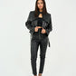 Trench Jacket - Leather - Hushy Wear