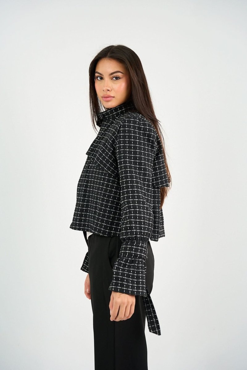 Trench Jacket - Tweed - Hushy Wear