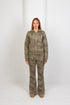 Vintage Wash Zip - Up Top – Olive - Hushy Wear