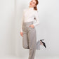 White High - Waist Wool Classic Trousers - Hushy Wear